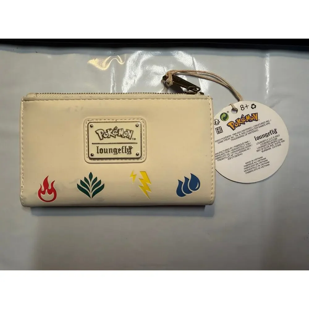 Loungefly Pokémon Starter Character Wallet NWT